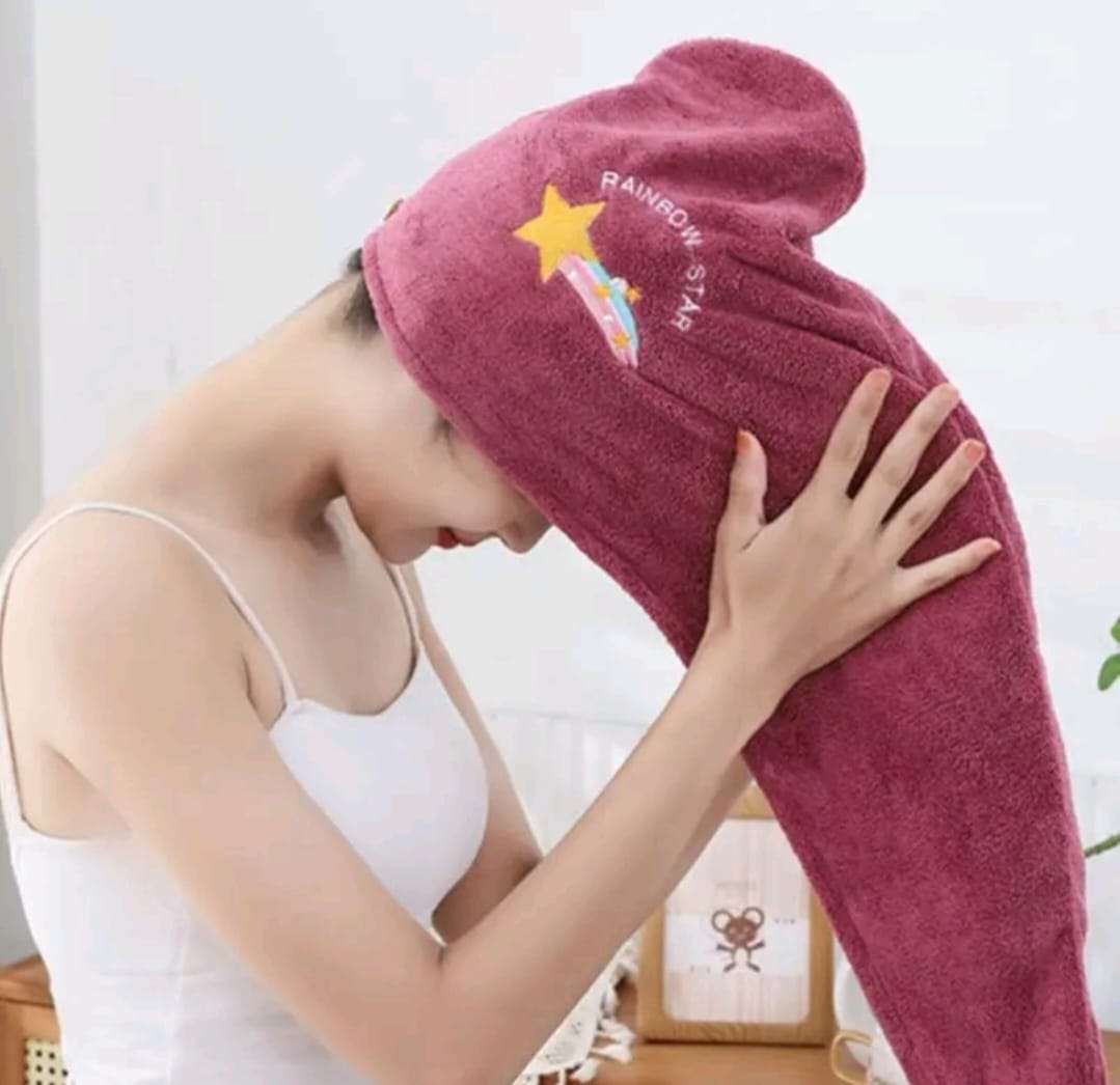 منشفه تجفيف الشعر