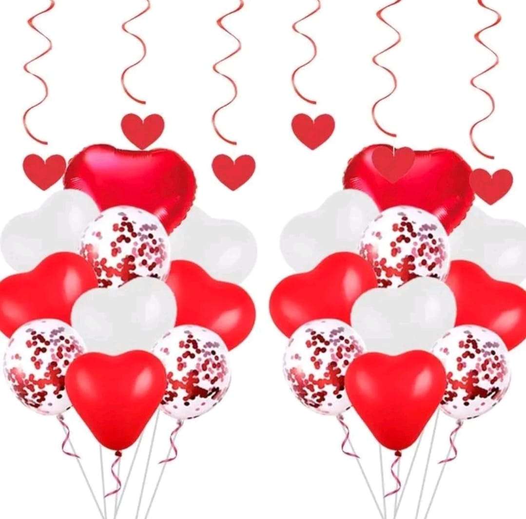 بالون 12 بوصه لعيد ميلاد عشر قطع